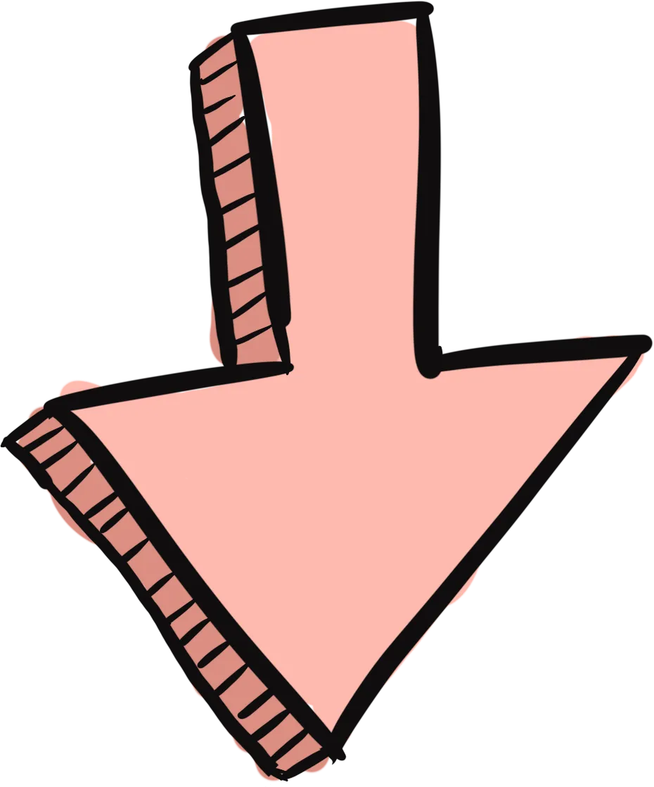 arrow pointing down